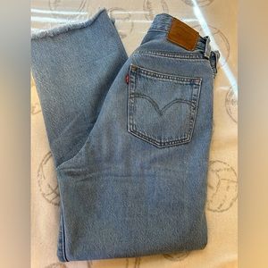 Levi’s ribcage straight ankle